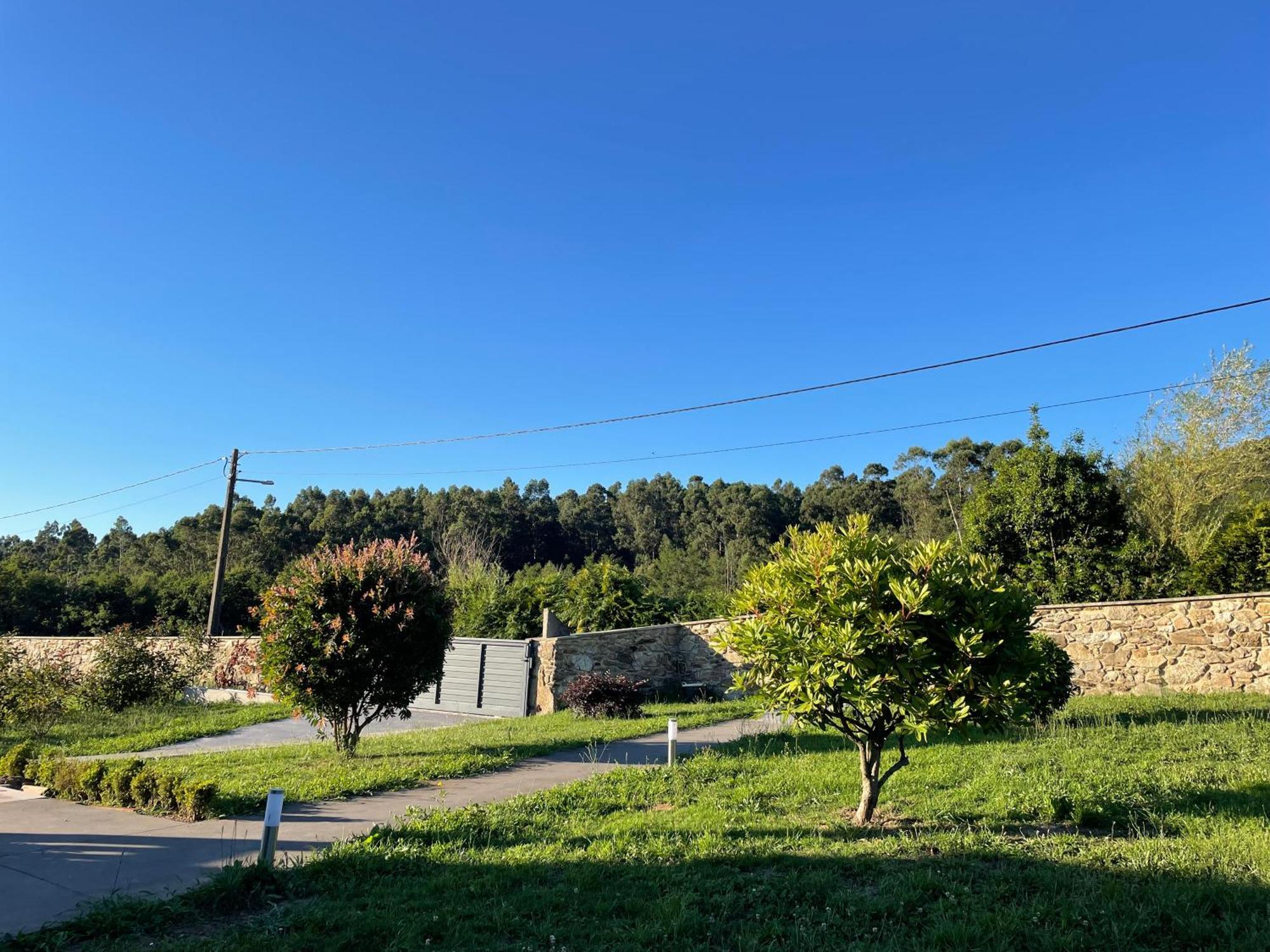 Casa Vanguardista En El Campo Cerca De Santiago Понтеведра Екстериор снимка