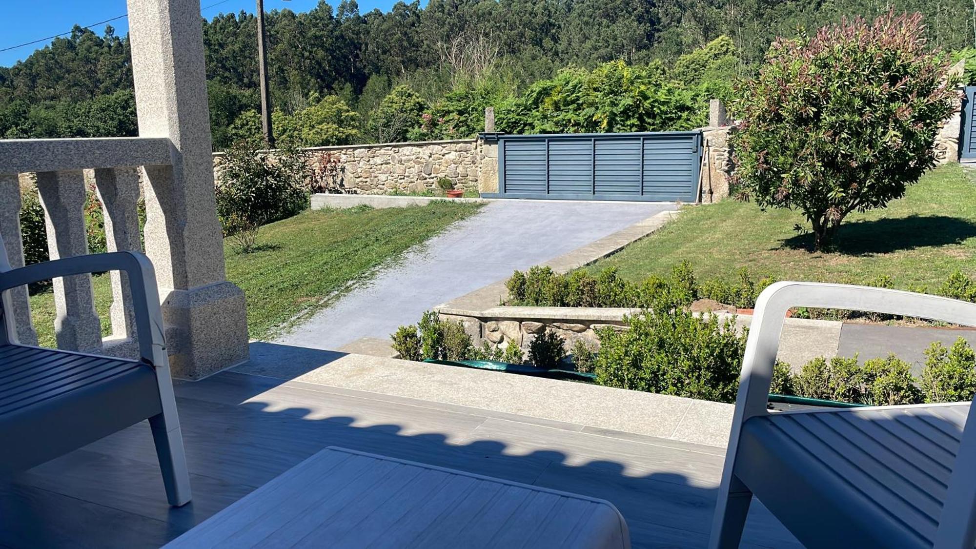 Casa Vanguardista En El Campo Cerca De Santiago Понтеведра Екстериор снимка